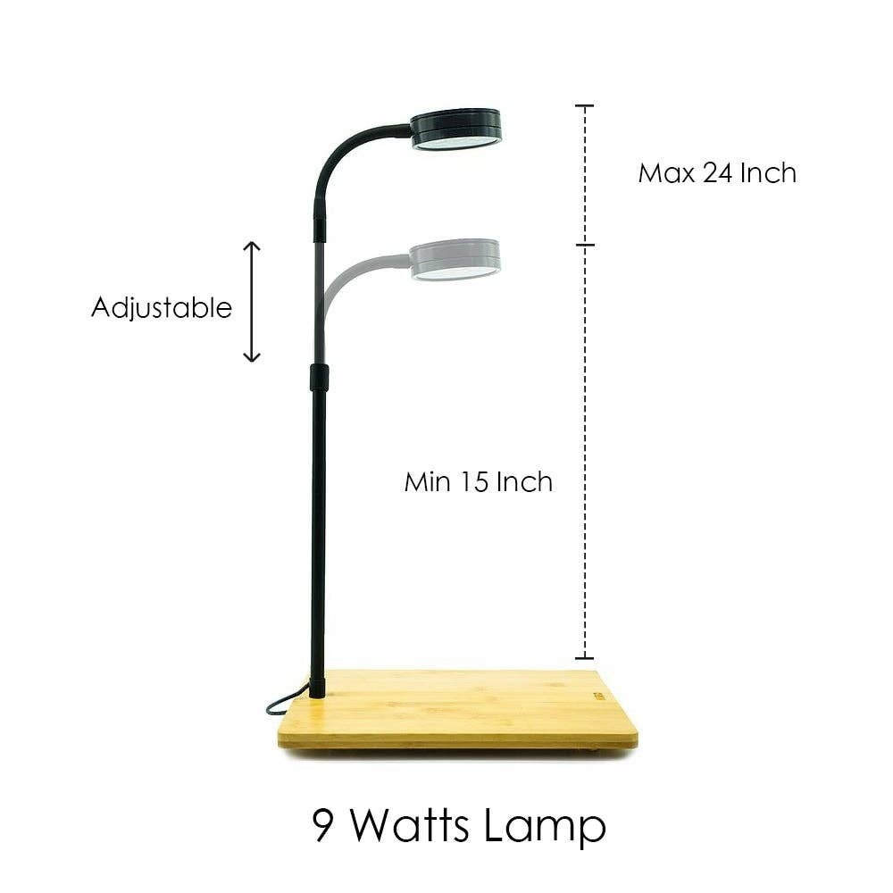 Bamboo light stand on sale